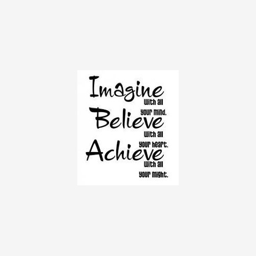 Imagine, Believe, Achieve